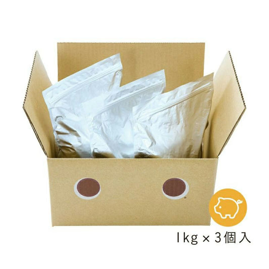 !ドットわん 豚3㎏(1㎏×3パック)