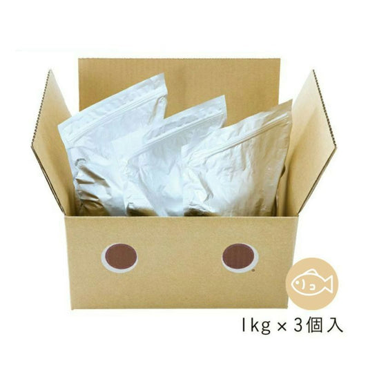 !ドットわん 魚3㎏(1㎏×3パック)