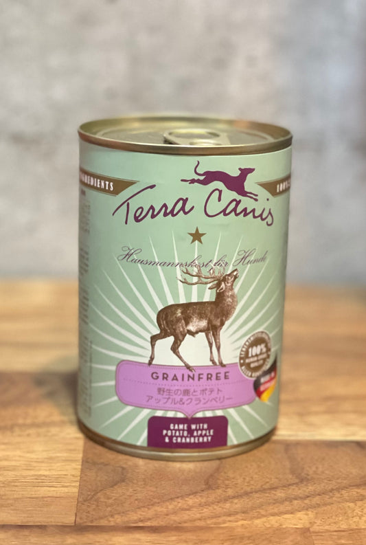 テラカニス グレインフリー 鹿とポテト アップル&クランベリー