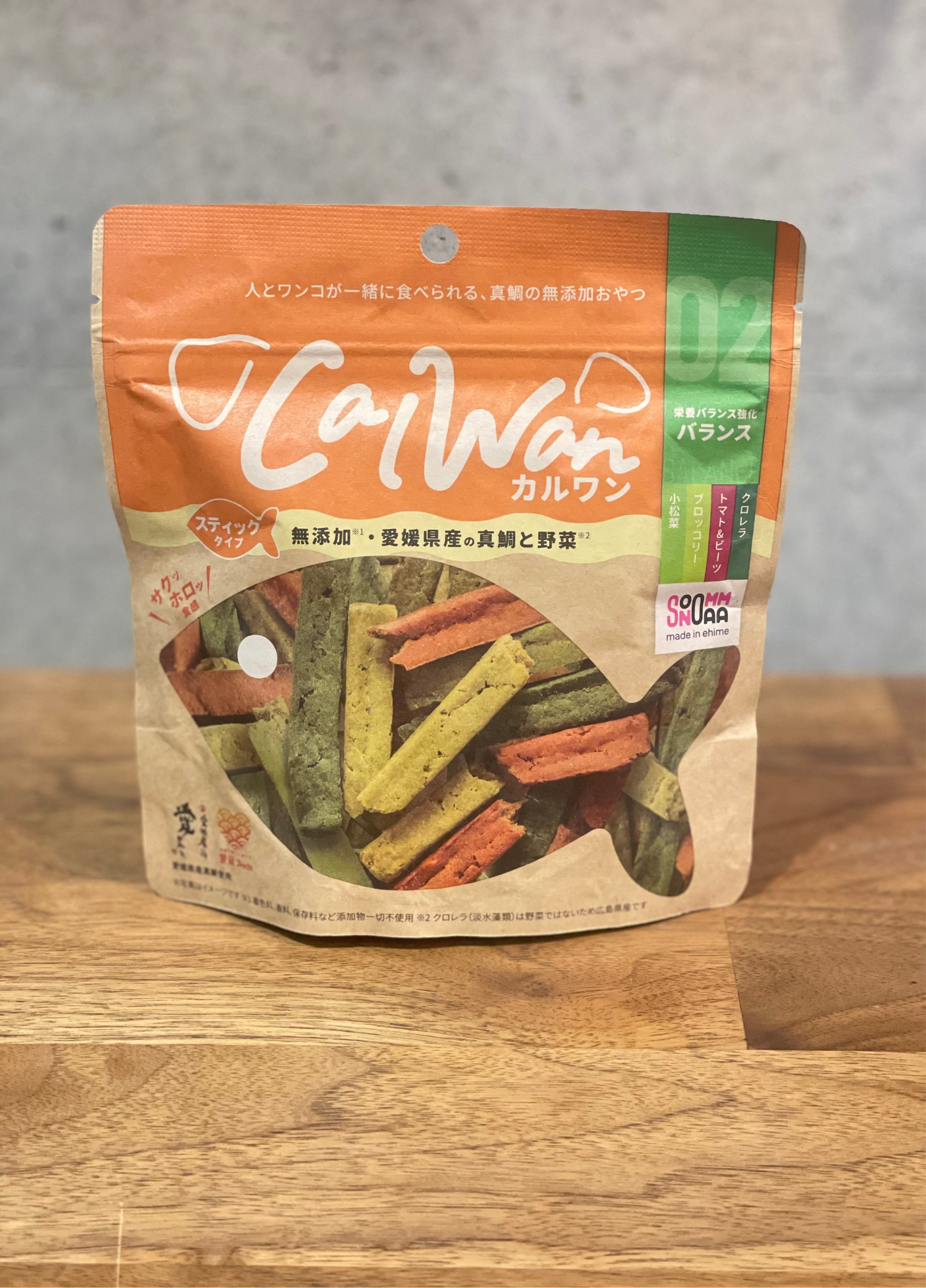 カルワン バランス 真鯛70%と野菜でサクサク美味しい!おやつでもご飯とトッピングにも