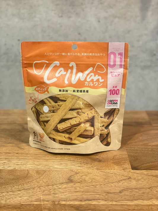カルワン ピュア 真鯛100%のサクサク美味しい!おやつでもご飯とトッピングにも