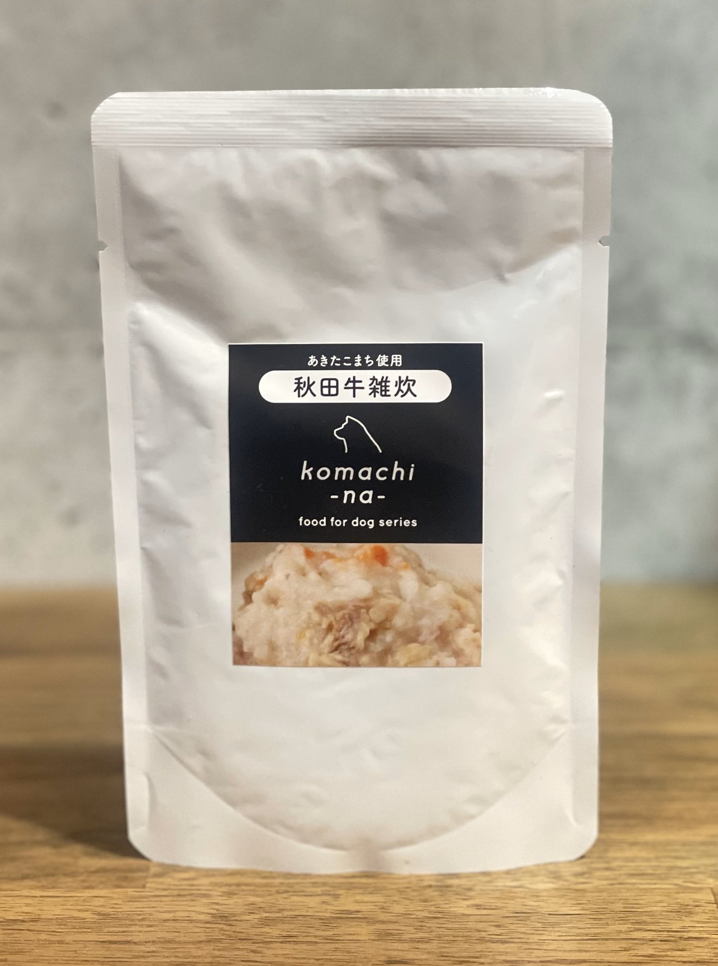 !komachi-na- 秋田牛とあきたこまちの雑炊 80g