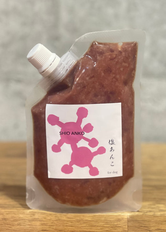"小豆の力をワンちゃんにも!発酵塩あんこ!