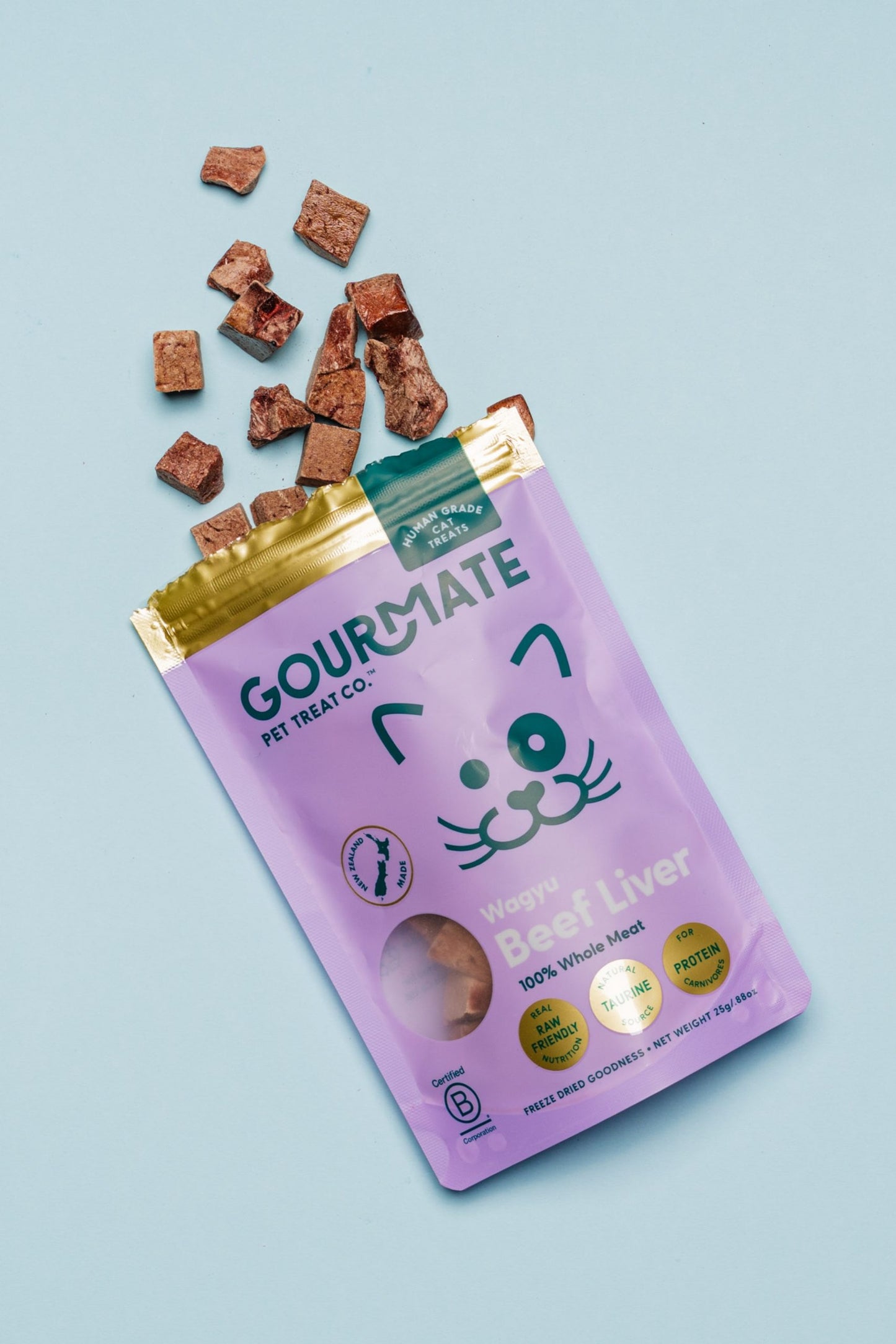 天然のマルチビタミン GOURMATE ミニ・和牛レバー 25g