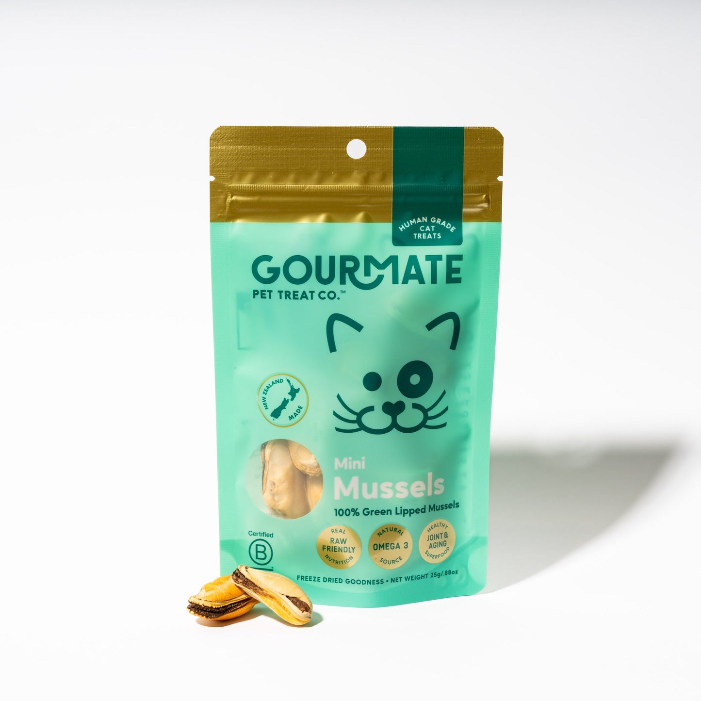 どこよりも早い販売 GOURMATE ミニ・緑イ貝 25g