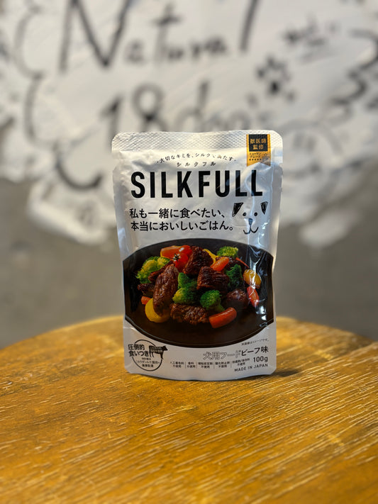 !シルクフル犬用フードビーフ味