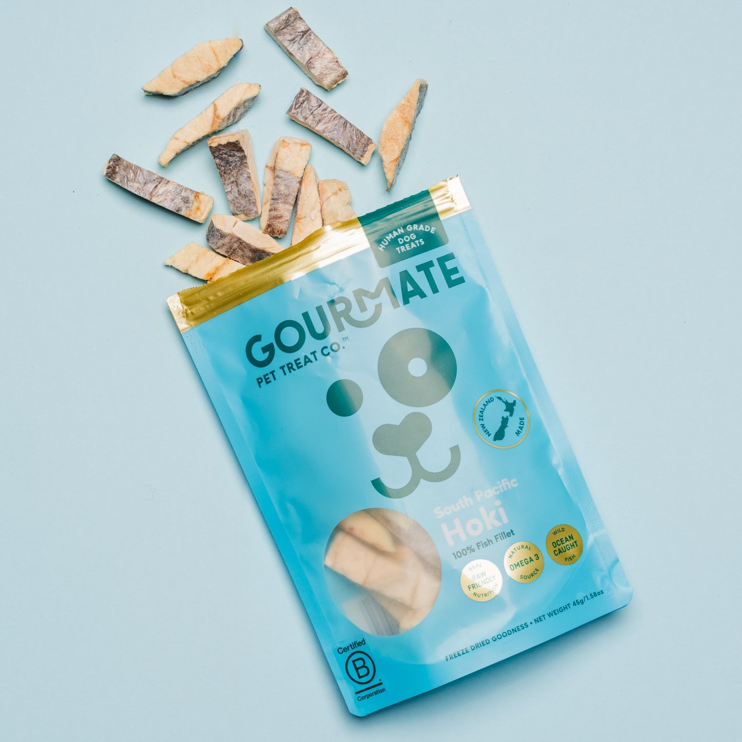 ニュージーランドと言えばこの魚GOURMATE ホキ(白身魚)45g