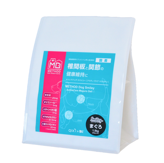 関節ケア メソッドドッグスマイリーマグロ 1.5kg