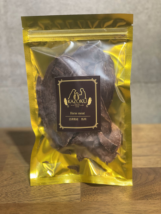 !ハイクオリティジャーキー KAZOKU会津銘産馬肉