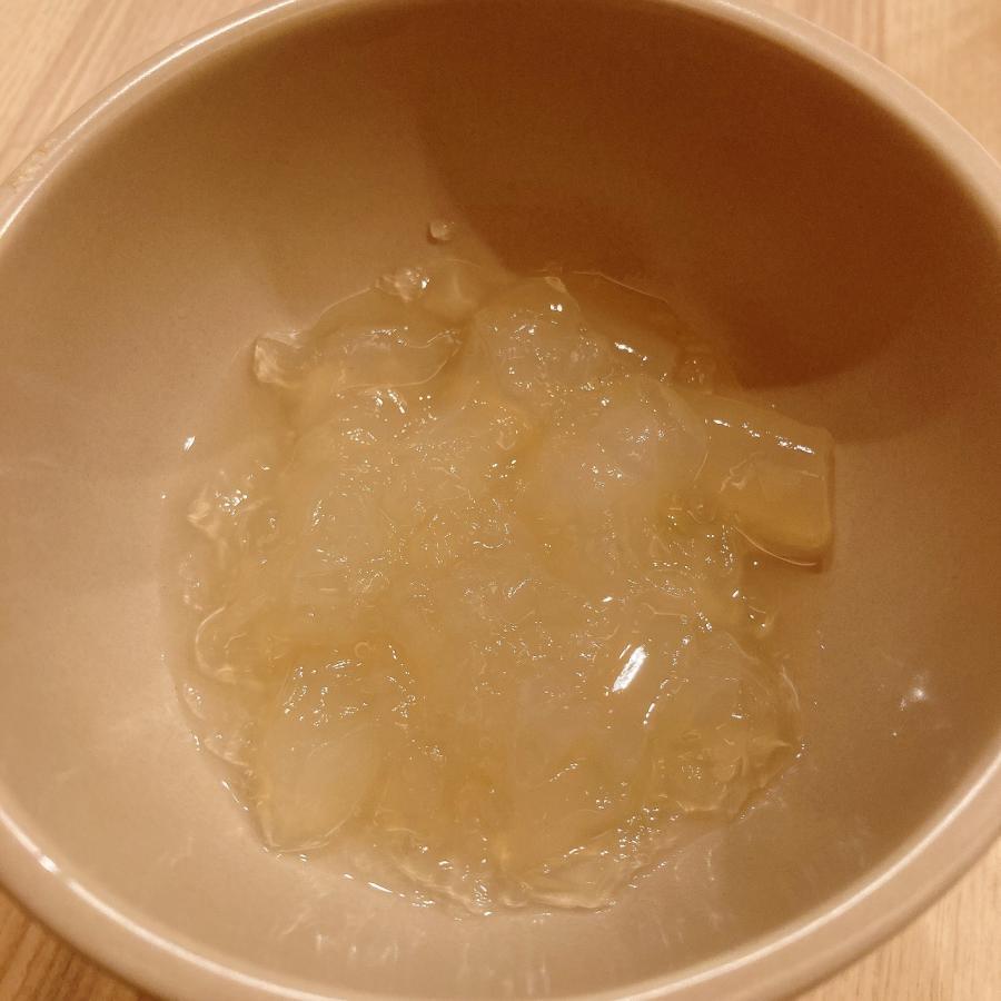 じっくりコトコト煮込んだ鹿ボーンブロスジュレ♪