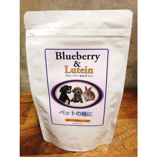 目の健康維持とサポートに!高濃度ポリフェノールとルテイン配合!ブルーベリー&ルテイン 300粒!