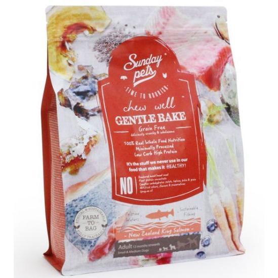 クッキーみたいで美味しい!サンデーペッツジェントルベイク サーモン 1.3kg