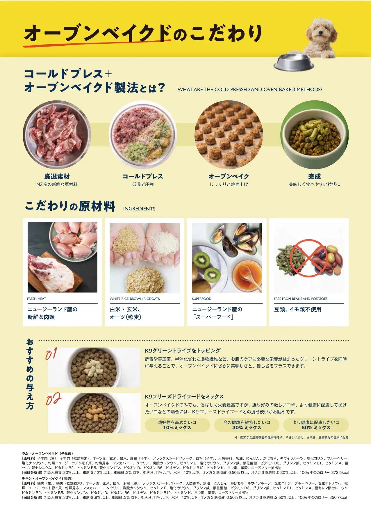 K9ラム オーブンベイクド 1kg – Natural18dog's