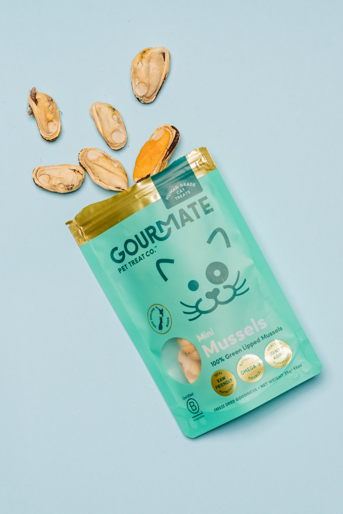 どこよりも早い販売　GOURMATE　ミニ・緑イ貝　25g