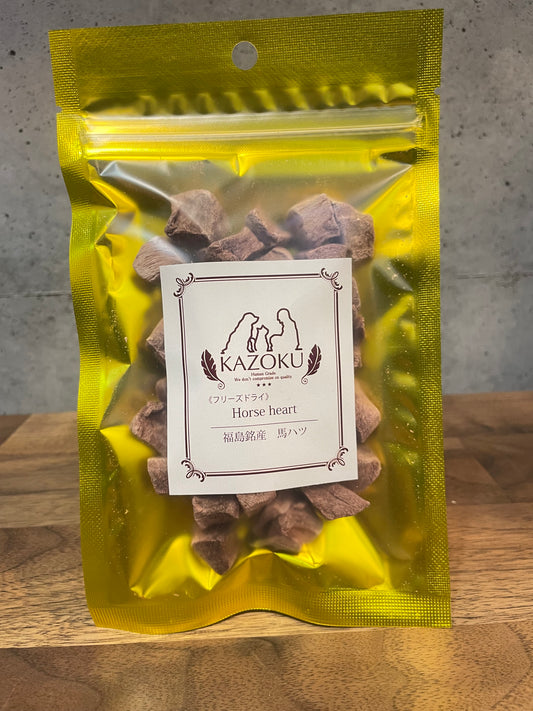 KAZOKU 福島会津産 馬ハツ ブリーズドライ