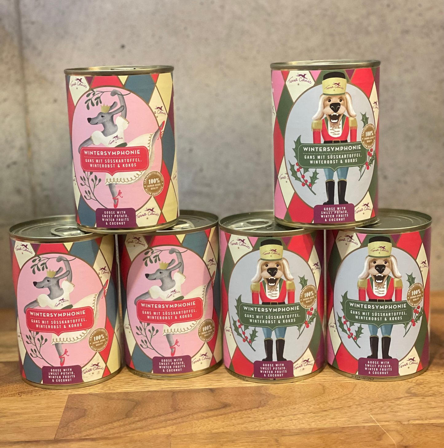 テラカニス ウィンターシンフォニー　冬の限定缶キャンペーン 5+1！高級食材ガチョウの希少部位心臓を48%も使用