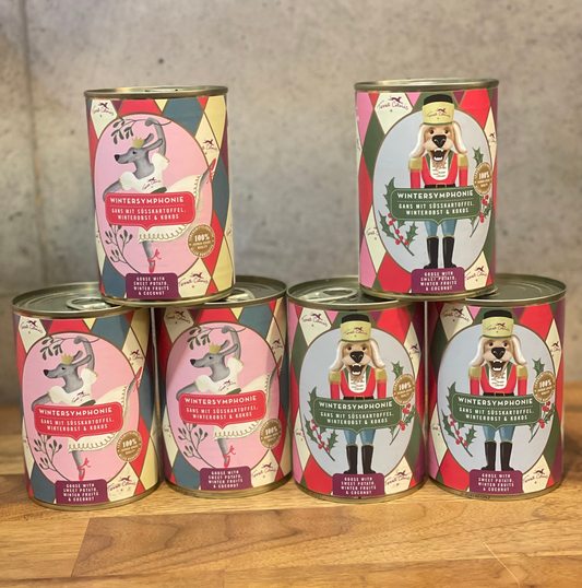 テラカニス ウィンターシンフォニー　冬の限定缶キャンペーン 5+1！高級食材ガチョウの希少部位心臓を48%も使用