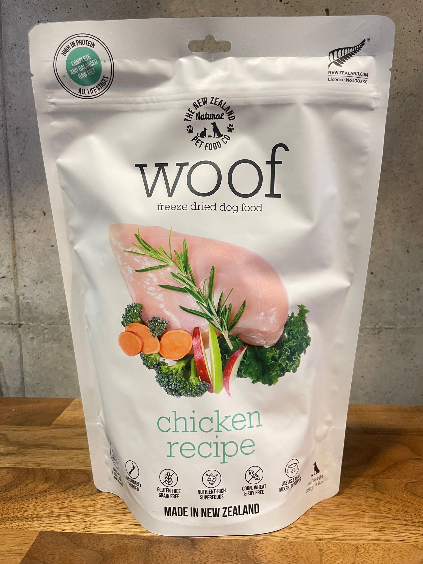 復活！woof チキン 280g ハイグレードフリーズドライフード
