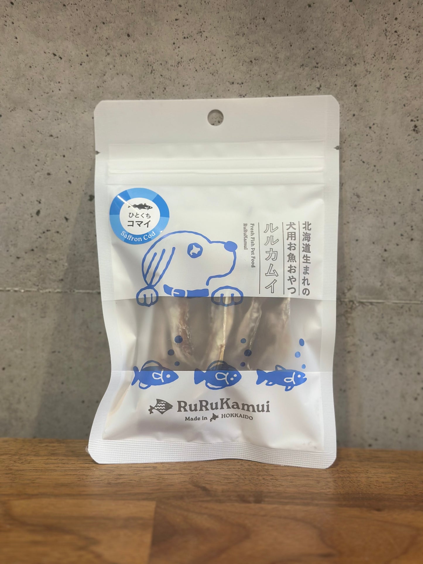 ルルカムイ　ひとくちコマイ（氷下魚）