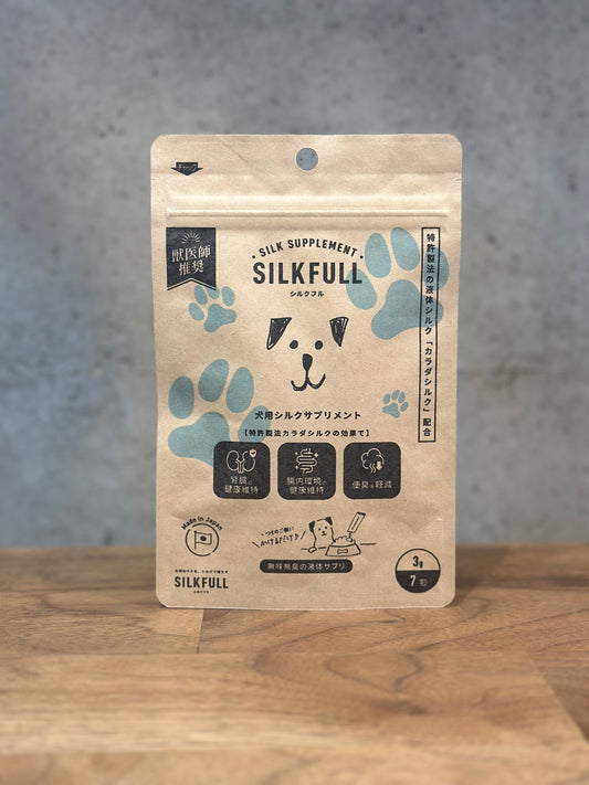 !遂に販売開始！シルクフル犬用７包入り