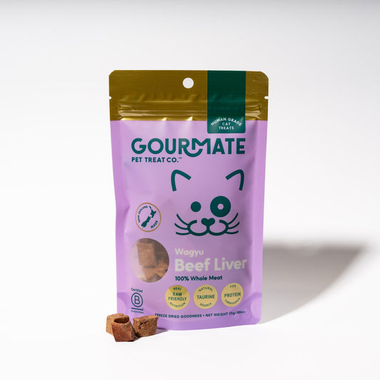 GOURMATE　グラスフェッドビーフレバー65g 牛本来の旨み！