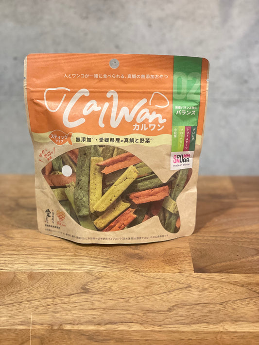 カルワン バランス 真鯛70%と野菜でサクサク美味しい！おやつでもご飯とトッピングにも