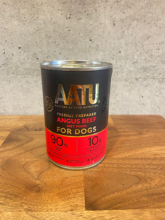 5%OFFセール 減量中のワンコにはこっちもおススメ！農業大国ポーランド産　ＡＡＴＵ　アンガスビーフ400ｇ