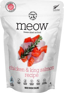 ニュージーランド産　無添加フリーズドライ　MEOWチキン＆サーモン280ｇ