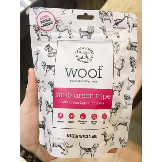 woof　ラムグリーントライプと緑イ貝